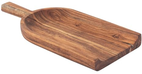 Amago home Holzschaufel Deko Schaufel Holz 45x20cm Schale Akazie massiv
