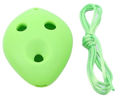 OUSIKA Ocarina 1 Stücke Ocarina Flöte 6 Loch Sopran C Keramik Ocarina of Time Ocarina Flöte Musikinstrumente Flöte (Color : Green)