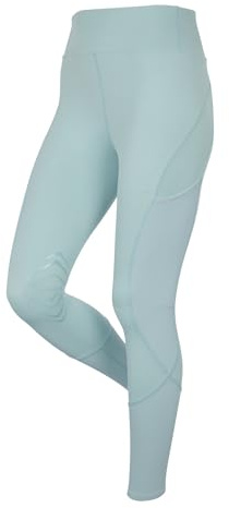 LeMieux Lydia Mesh Legging Womens Riding Tights - Aqua 10