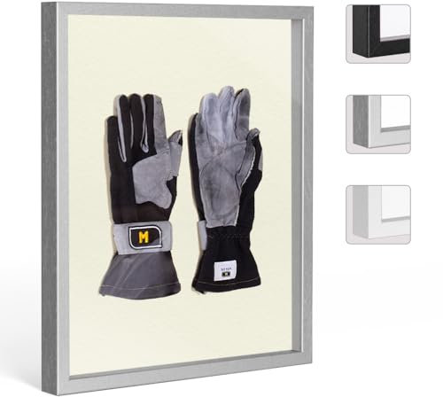 Bildershop-24 Objektrahmen Trikotrahmen Vario inkl. Bügel und Passepartout 30x60cm Mattsilber (lackiert)
