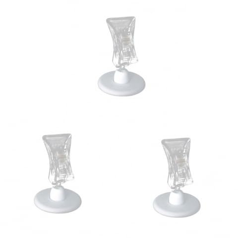 SEWACC 48stücke Teiliges Transparenter Memo Clip Für Tisch Für Notizen Und Tischkarten Perfekter Organizer Für Hochzeiten Partys Und