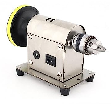 Rettificatrice universale da banco Lucidatrice da banco Tornio da banco Lucidatrice for lucidatura di gioielli con lucidatura a roccia con carta vetrata da 20 pezzi per Sigilli, Gioielli, Vetro, Pietr