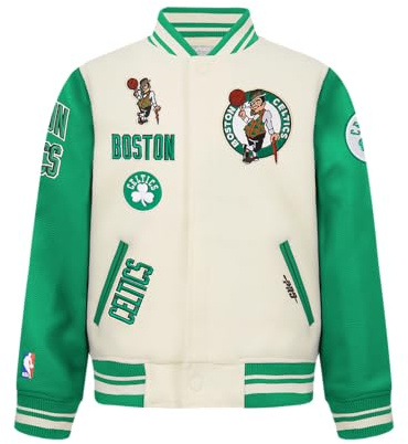 Pro Standard BIG KIDS NBA BOSTON CELTICS Classic Studio VARSITY JACKET
