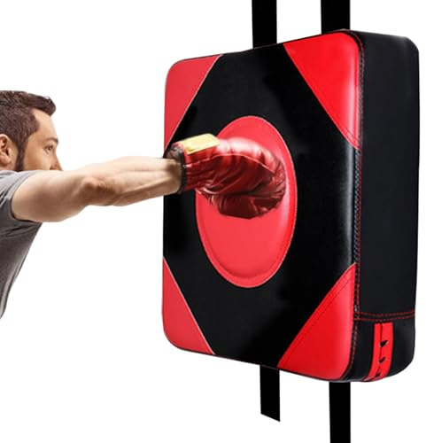 JIEBWCHA 30cm Oxford-Stoff PU Leder Box Wand Schlagpolster Wandmontiertes Schlagpolster Reißfestem Kampfausrüstung Für Zuhause Für Boxtraining Fitnessstudio