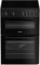 IT60V9KMBUK 60cm Electric Cooker with Twin Cavity, Fan Oven, Ceramic Hob, 2 Large Cooking Zones & Residual Heat Indicator – Black