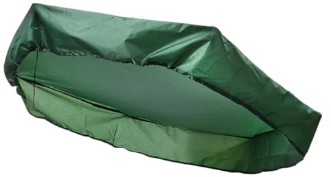 Abaodam Copertura Sabbiera Esagonale in Oxford Verde Telo Antipolvere e Anti-uv con Coulisse Protezione Sicura per Giardino e Spiaggia Facile da Piegare e Trasportare Colore Casuale