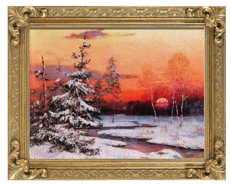 FOLKOR Holzrahmen 30x40cm für Leinwand Ölgemälde ohne Glas