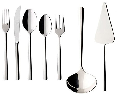 Villeroy & Boch Piemont 32 TLG. incl. Saucenlöffel & incl. Tortenheber