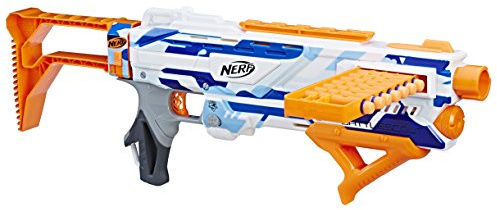 Hasbro C2779 Nerf N-Strike Elite Battlescout ICS-10 Armbrust Gewehr Darts, Mehrfarbig