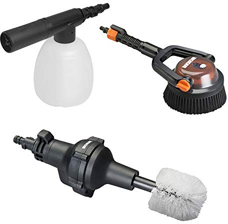WORX WA4071 Hydroshot Auto/Boat Accessory Kit, Black