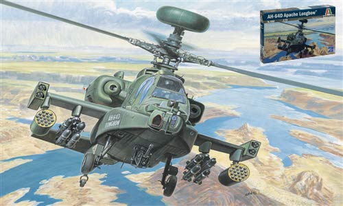 ELICOTTERO AH-64 D Apache KIT 1:72 - Italeri - Hubschrauber - Montageset
