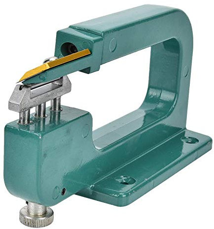 ciciglow Spaccalegna per pelapatate in Pelle, 4 rulli di Dimensioni, pelatrice per sbucciatura in Alluminio con Lama Industriale a Doppia Faccia/a Tre Fori