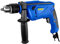 Kinzo Perceuse à percussion - 230 V - 710 W - Régulateur de vitesse - Fonction marteau et perçage - Avec règle de profondeur - Poignée supplémentaire