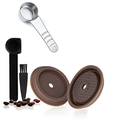 Nicfaky Reusable Coffee Capsule Lid for Vertuoline Coffee Pod Food Grade Silicone Cap for Refillable Vertuo Capsule