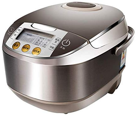 Olla arrocera Vaporera de Acero Inoxidable Olla 5L Múltiple Eliminación Baja Azúcar Olla Interna Digital Inteligente Programable Saltear Salud Grano Olla arrocera