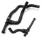 ZUDKSUY Kit de calentador de manguera de agua de refrigeración de repuesto, Manguitos Coche, para 5058437AK 5058437AD compatible con Dodge Journey 2.4VVT 2008-2020