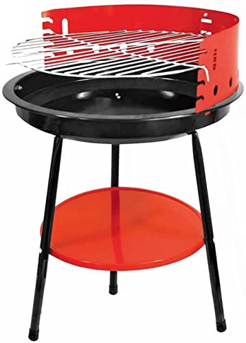 Gasgrill, Holzkohlegrill, tragbarer Grill, runder Grillherd, Haushalt, Outdoor, Camping, Picknick, Grillofen, Kochutensilien