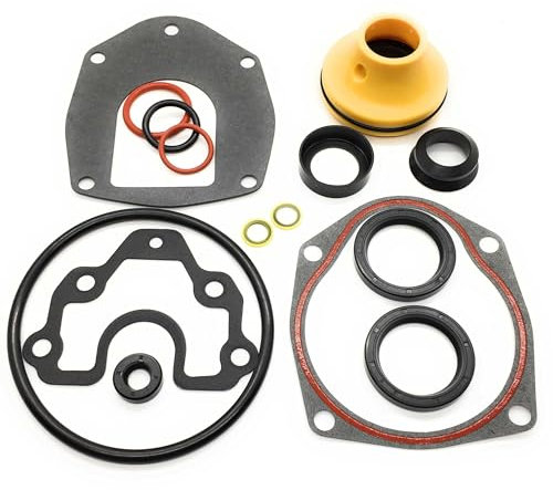 REPLACEMENTKITS.COM Dichtungssatz für unteres Getriebe, kompatibel mit Mercury Verado 4 & 6 Zylinder, Außenborder ersetzt 26-830749A01