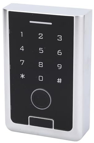 Cerradura de Puerta de Entrada sin Llave con Teclado, Cerradura de Puerta con Huella Digital Cerraduras Inteligentes para Puerta Principal, Teclado Electrónico Cerradura de