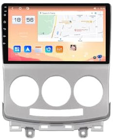 For Mazda 5 2 CR 2005-2010 Car Stereo 2 Din Wireless Carplay Android Auto 9 Full IPS Touchsreen HD Live Rearview/BT 5.0/WIFI/4G SIM/DVR/GPS/SWC/OBD 2/FM AM Radio RDS DAB+DSP(M800S)