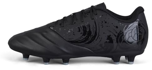 Canterbury Phoenix Genesis Team Stivali per Unisex Adulto, Black/Silver Metallic, 44.5 EU