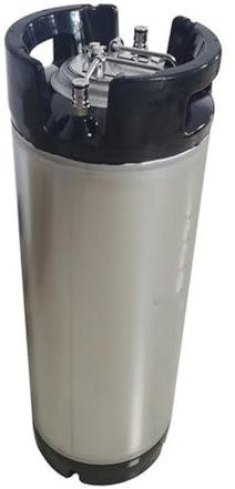 Heimbrausystem 10L/20L Bierfass 304 EdelstahlSirup Milk Soda Barrel Rubber Handle Bucket Ball Lock Heimbrau-Sets(20L 5gal)