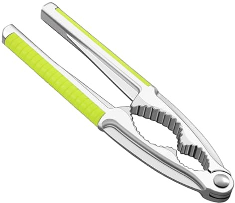 Clip para castañas Cascanueces - Pelador de canueces | Pelador de nueces pecanas | Clip de nogal de metal resistente | Gadgets de cocina para el hogar, abridor de bastones portátil, herramientas
