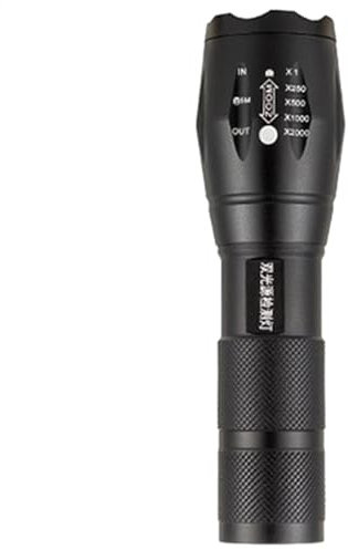 Yhsioaklo Lampe de poche UV LED avec lumière blanche, étanche, détecteur puissant pour la vérification de l'identité et les passeports