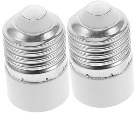 DIYEAH 2stücke Lampenfassungsadapter Konverter Für Glühbirnenbasis Lampe Basis Konverter Versorgung Für Verschiedene Beleuchtungskörper