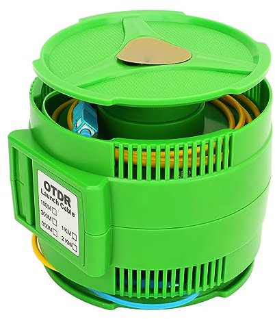 ZDETGU SCUPC OTDR CAVO CAVI con Copertura Pressa Portatile per Test in Fibra Ottica a 1310 e 1550 Nm, Lunghezza 500m (300 m)