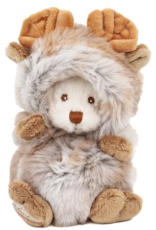 Teddys Rothenburg Bukowski Teddybär Ziggy Elch beige 15 cm Plüschteddybär