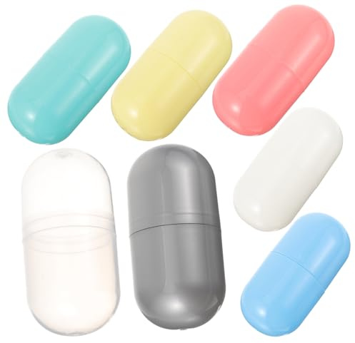 Gatuida 7 Scatole Plastica per Uova di Pasqua Colorate Contenitori Riempibili per Dolci e Regali Multiuso per Feste Compleanni Shower e Decorazioni