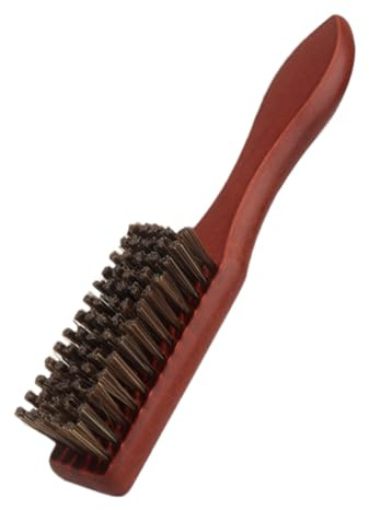 MOTHNUR Retro Bartbürste Mit Geschmeidigen Nylonborsten Mittelgroß Salon Und Heimgebrauch Für Männer Bartstyling Und Bartpflege