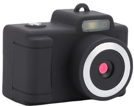 Akozon Piccola Videocamera Digitale 1080P FHD Videoregistratore Compatto Portatile con Schermo a Colori da 0,96 Pollici per Viaggi