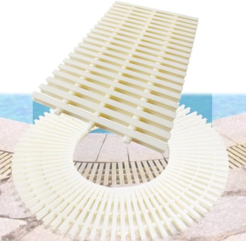Eficiente rejilla de desbordamiento para piscina: sistema de solut de drenaje y empalme para un flujo de agua óptimo y mantenimiento de la piscina
