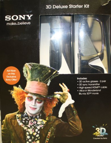 Sony 3DBNDL/ALICE 3D Deluxe Starter Kit, Noir