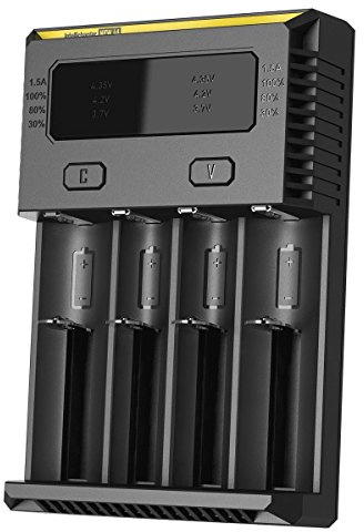 Nitecore New i4 2016 Intellicharger Smart Battery Charger for Li-ion IMR Ni-MH NiCd