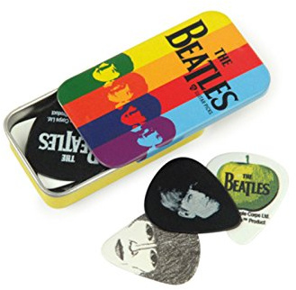 Planet Waves 1 CAB4 – 15bt2 15Stück (S) Zelluloid mehrfarbig Plektrum Plektrum (Zelluloid, mehrfarbig, Bild, Standard, mittel, 15 Stück (S))