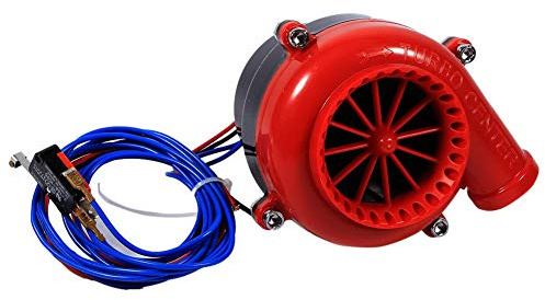 Fake Turbo, Qiilu Auto Elektronische Gefälschte Dump Turbo Wegblasen Hooter Ventil Analog Sound BOV Simulator Kit