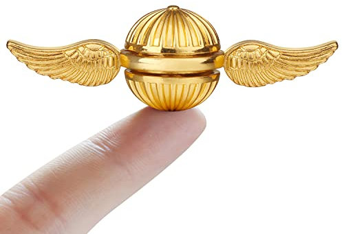 GOLDEN Handkreisel Fidget Spinner Hand Spielzeug Special Hochleistungs Kugellager Anti Stress Kinder Zappeln Finger Spinner Legierung Kleines Infinity Cube Fokus Gyro Stressabbau Anti Angst