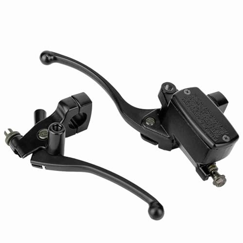 Levier de Maître-cylindre de Frein, Moto Hydraulique Frein Maître Cylindre Embrayage Levier Compatible avec Shadow 400600 Magna 250 Steed 400, Système de freinage,Maître cylindre et pièces