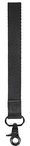 Wristlet Keychain, cordon de poignet pour clés, porte-clés pour femme, sangle de poignet pour clés, porte-clé, a noir, L25