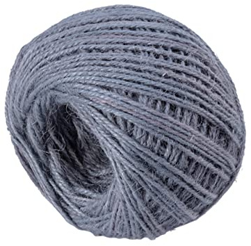 Corde de Jute Naturelle 3 Brins 2mm 100m pour DIY Ambiance Noël | Projets Créatifs et Bricolage, Ficelle Robuste, Aspect , Usage Polyvalent, Lot Longue Longueur