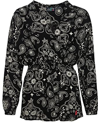 Superdry Damen Strand-Playsuit im Vintage-Look Schwarzes Bandana Durchgehend Bedruckt 36