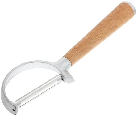 PRETYZOOM Küchenschäler Obst Gemüse Kartoffel Karotte Gurke Schäler Mit Holzgriff Für Küche Obstschäler Gemüseschäler Küchenzubehör Praktisch Und Einfach Zu Bedienen