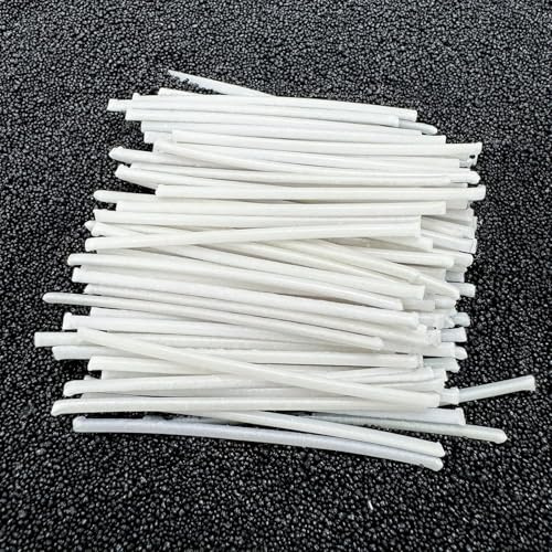 ALLAVA 100 Stück Kerzendocht, Dochte für Kerzen, Kerzendochte für Kerzen, Rauchfrei Kerzen Docht, Candle Wick Keine Basis, Dochte für Kerzensand, Kerzenherstellung Candle DIY (10cm+20cm)