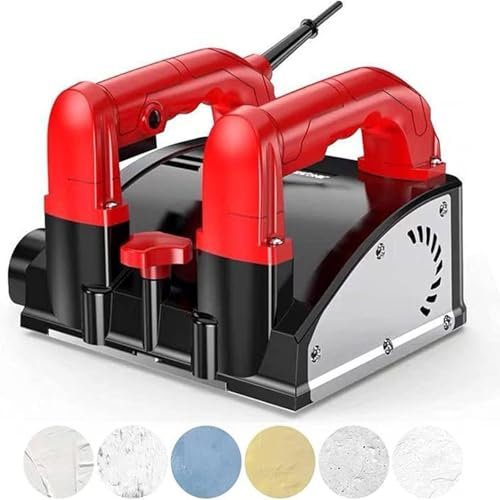 FfiMe Electric Wall Planer, Electric Manual Planer, 16cm Cutting Width, 1-4mm Adjustable Cutting Depth, Double Handle Design, Heavy-duty Electric Wall Planer Concrete Shovel
