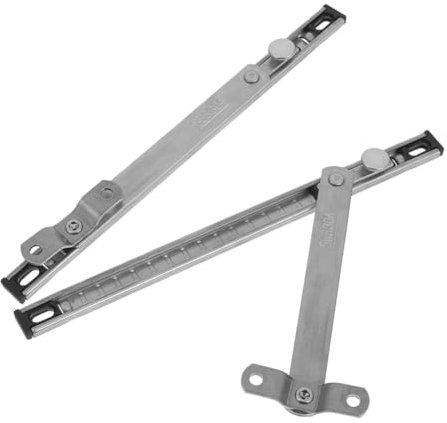 SEWOART Sicherheitsverschluss Für Fenster Balkon Schiebetür Terrassentür Verstellbarer Riegel Ohne Bohren Passend Für Schiebe Und Flügelfenster