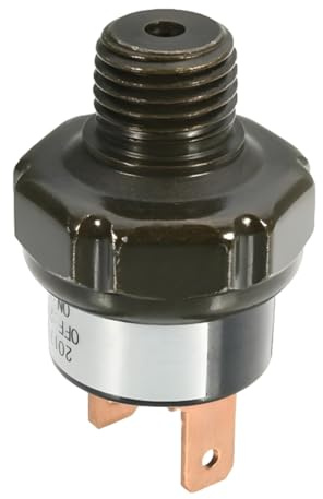 LKRXW Interruttore Controllo Pressione Pompa Aria 170-200 PSI Pressostato | Valvola di Controllo Compressore d'aria 1/4 NPT Pressostati Compressori Dell'interruttore Automatico Protezione