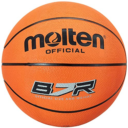 Molten Basketball Training Basketball Größe 7 orange, Orange, 7, B7R